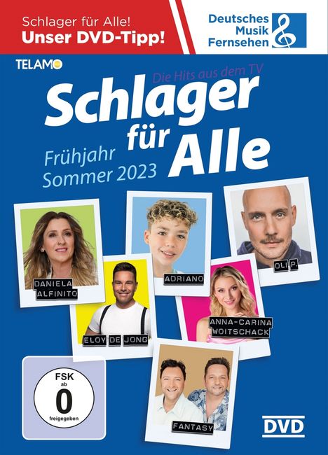 Schlager für Alle (Frühjahr / Sommer 2023), DVD