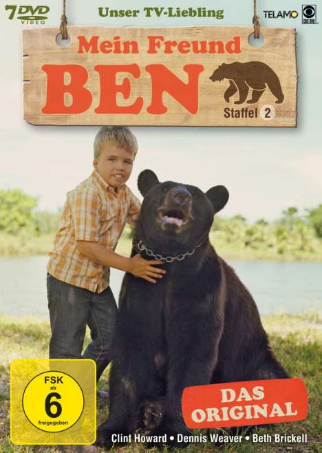 Mein Freund Ben Staffel 2, 7 DVDs
