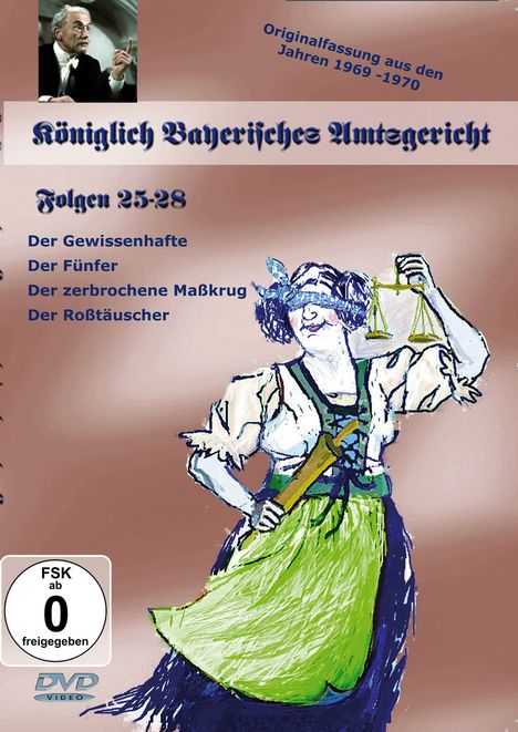 Königlich Bayerisches Amtsgericht Folgen 25-28, DVD