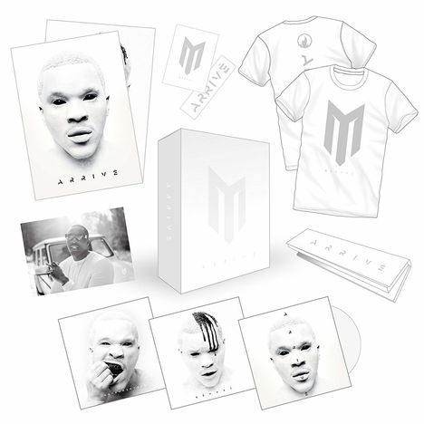Mortel: Arrivé (Limited-Edition-Box), 3 CDs und 1 T-Shirt