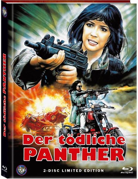 Der tödliche Panther (Lethal Panther) (Blu-ray &amp; DVD im Mediabook), 1 Blu-ray Disc und 1 DVD