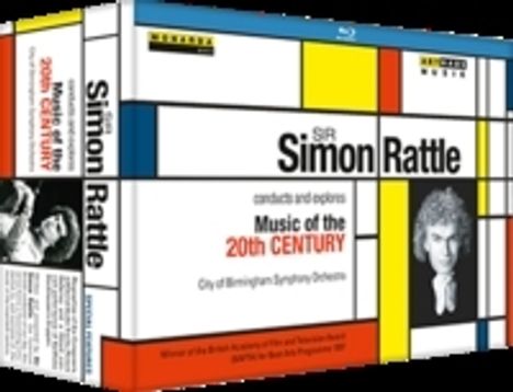 Simon Rattle - Musik im 20.Jahrhundert, 3 Blu-ray Discs