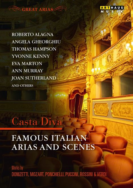 Great Arias - Famous Italian Arias And Scenes, DVD