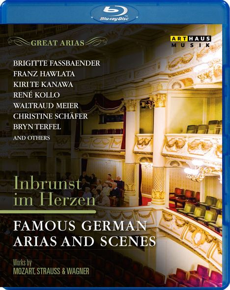 Great Arias - Famous German Arias And Scenes, Blu-ray Disc