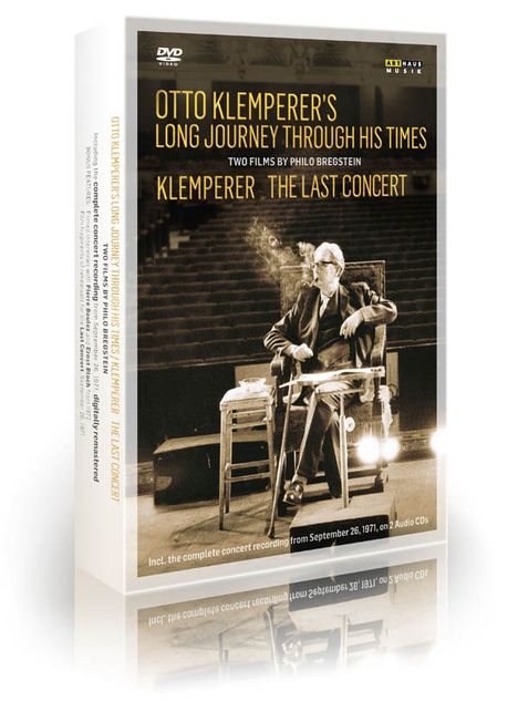 Otto Klemperer's Long Journey Through His Times &amp; Klemperer - The Last Concert (Dokumentationen), 2 DVDs und 2 CDs