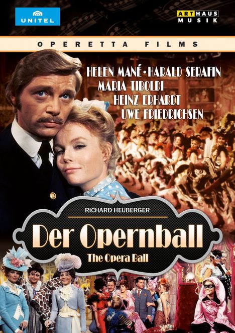 Richard Heuberger (1850-1914): Der Opernball (Operettenfilm), DVD