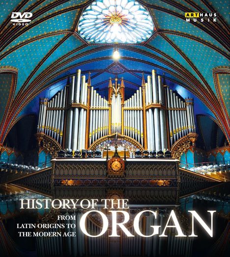 History of the Organ, 4 DVDs