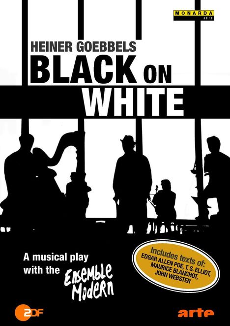 Ensemble Modern - Heiner Goebbels "Black On White", DVD