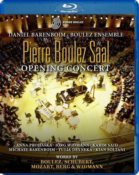 Pierre Boulez Saal - Opening Concert, Blu-ray Disc