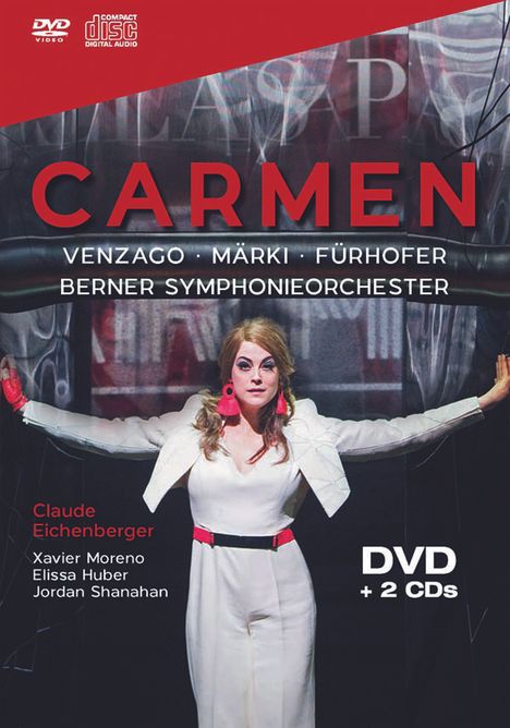 Georges Bizet (1838-1875): Carmen, 1 DVD und 2 CDs