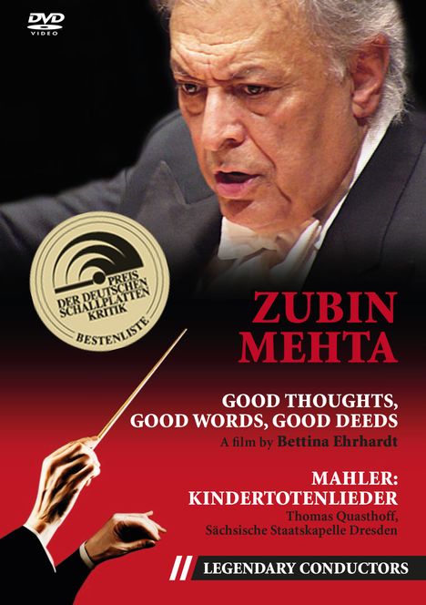 Zubin Mehta - Good Thoughts,good Words,good Deeds, DVD