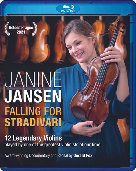 Janine Jansen - Falling for Stradivari (12 Legendary Violins), Blu-ray Disc