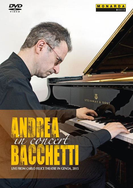 Johann Sebastian Bach (1685-1750): Andrea Bacchetti in Concert, DVD