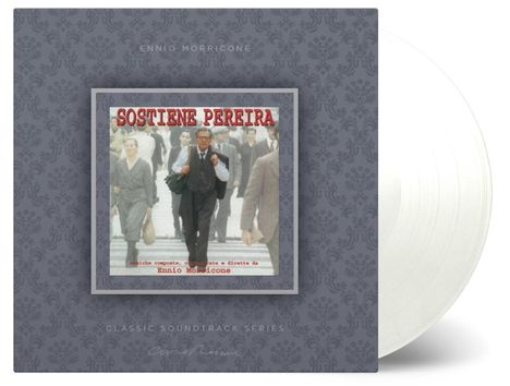 Ennio Morricone (1928-2020): Filmmusik: Sostiene Pereira (O.S.T.) (180g) (Limited-Numbered-Edition) (Translucent Vinyl), LP