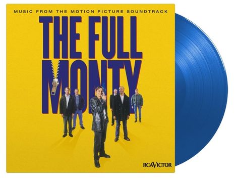 Filmmusik: Ganz oder gar nicht / The Full Monty (180g) (Limited-Numbered-Edition) (Blue Vinyl), LP