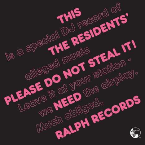 The Residents: Please Do Not Steal It (180g), LP
