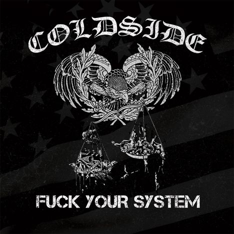 Coldside: Fuck Your System (Aqua-Blue Vinyl), LP