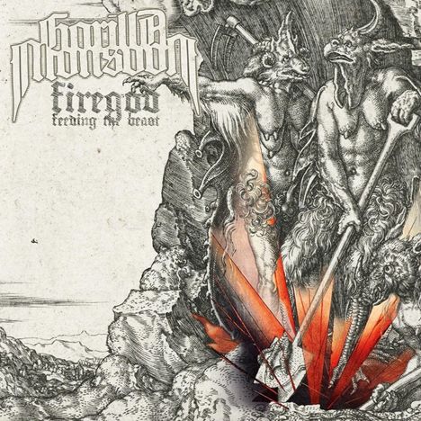 Gorilla Monsoon: Firegod - Feeding The Beast (Limited-Numbered-Edition) (White Vinyl), LP