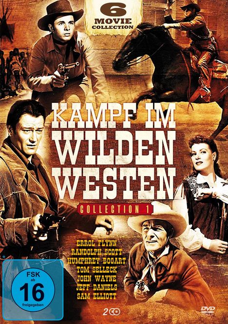 Kampf im Wilden Westen - Collection 1, 2 DVDs