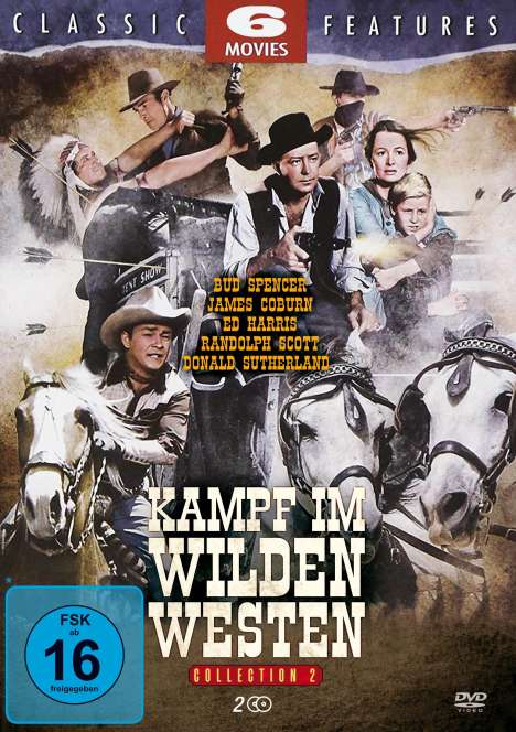Kampf im Wilden Westen - Collection 2, 2 DVDs