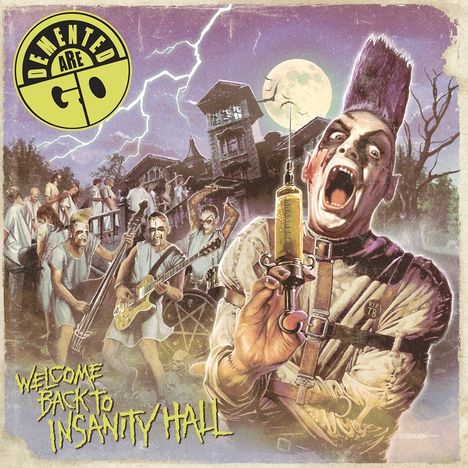 Demented Are Go: Welcome Back To Insanity Hall (Clear W/ Purple &amp; Green Splatter Vinyl), LP