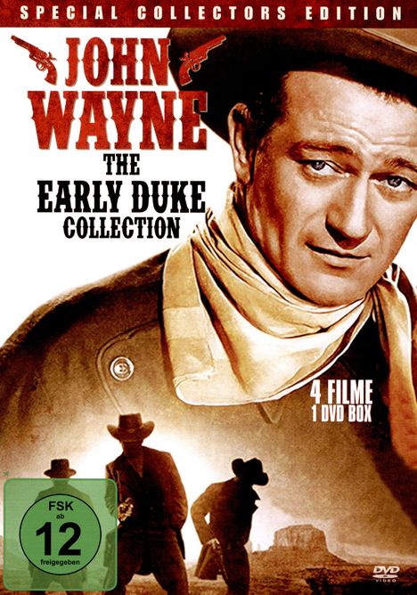 John Wayne - The Early Duke Collection (4 Filme), DVD