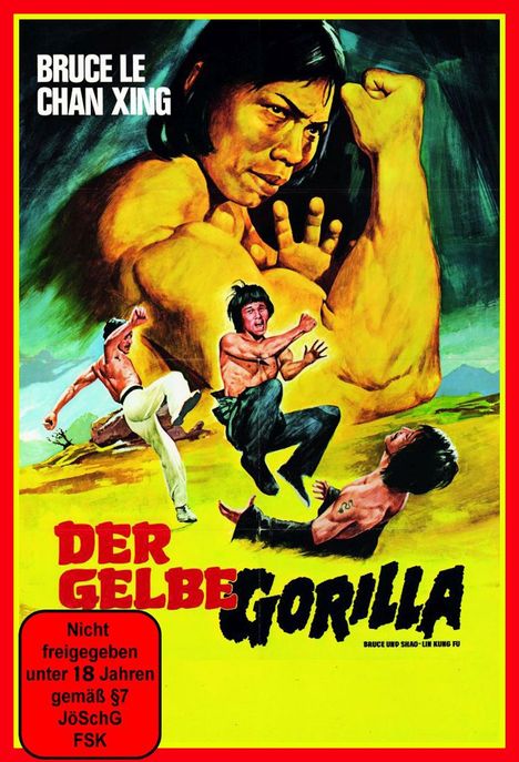 Der gelbe Gorilla, DVD