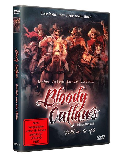 Bloody Outlaws - Zurück aus der Hölle, DVD