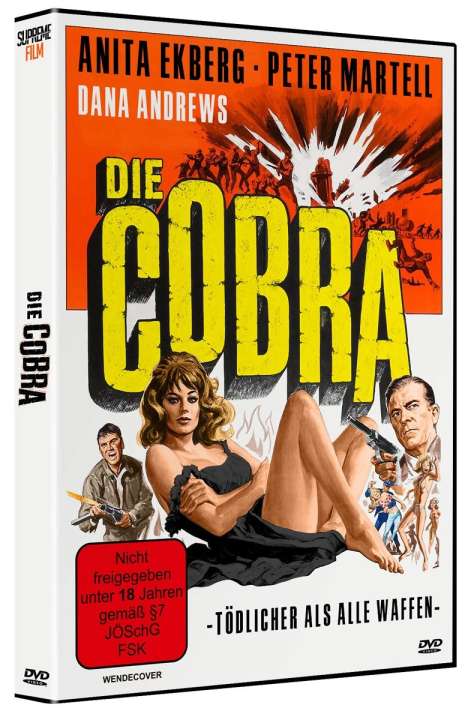 Die Cobra - Tödlicher als alle Waffen!, DVD