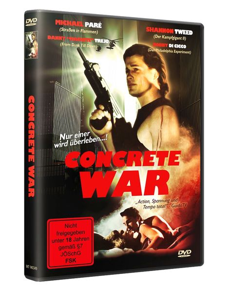 Concrete War, DVD