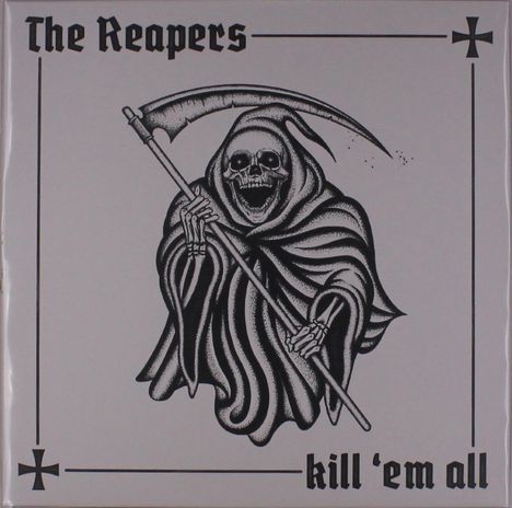 The Reapers: Kill 'Em All (Clear W/ Black &amp; White Splatter Vinyl), LP