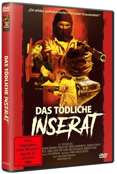 Das tödliche Inserat, DVD