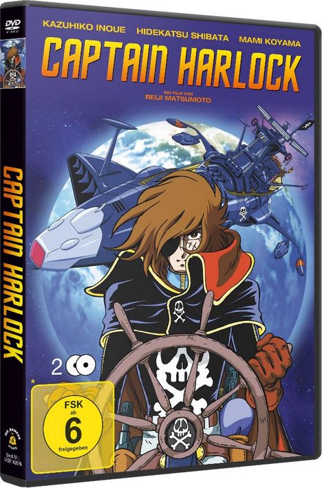 Captain Harlock, 2 DVDs