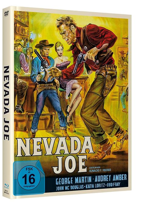 Nevada Joe (Blu-ray &amp; DVD im Mediabook), 1 Blu-ray Disc und 1 DVD