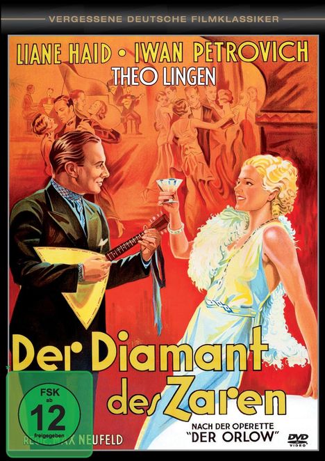 Der Diamant des Zaren, DVD