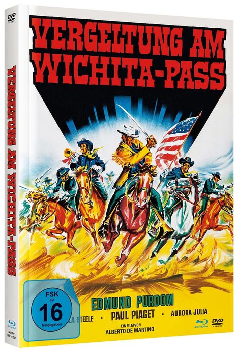 Vergeltung am Wichita-Pass (Blu-ray &amp; DVD im Mediabook), 1 Blu-ray Disc und 1 DVD