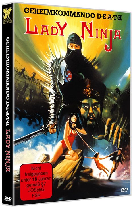 Geheimkommando D-E-A-T-H - Lady Ninja, DVD