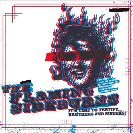 The Flaming Sideburns: It's Time To Testify... Brothers And Sisters!, LP
