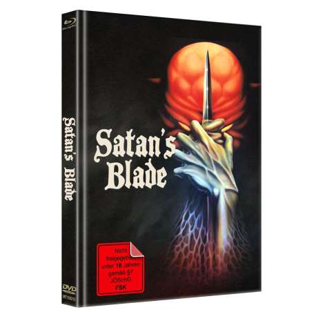 Satan's Blade (Blu-ray &amp; DVD im Mediabook), 1 Blu-ray Disc und 1 DVD