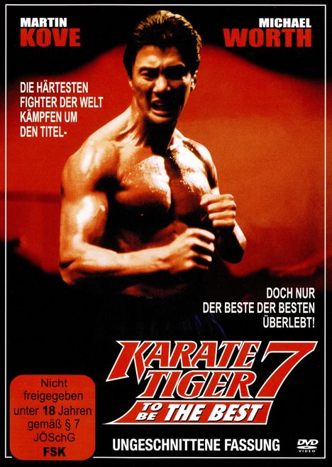 Karate Tiger 7 - To be the Best, DVD