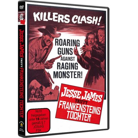 Jesse James trifft Frankensteins Tochter (OmU), DVD