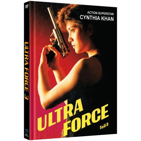 Ultra Force 3 - In the Line of Duty III (Blu-ray &amp; DVD im Mediabook), 1 Blu-ray Disc und 1 DVD