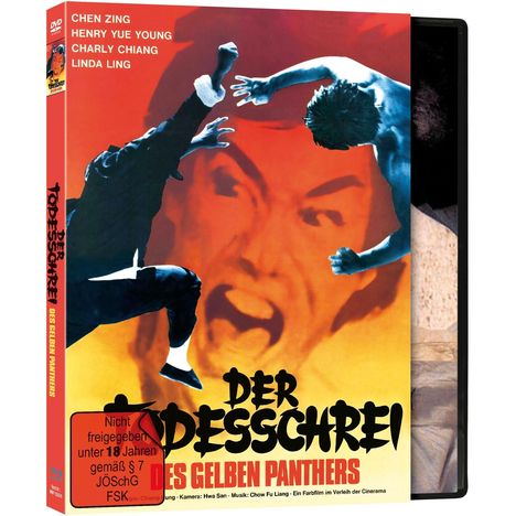 Der Todesschrei des gelben Panthers (Blu-ray &amp; DVD), 1 Blu-ray Disc und 1 DVD