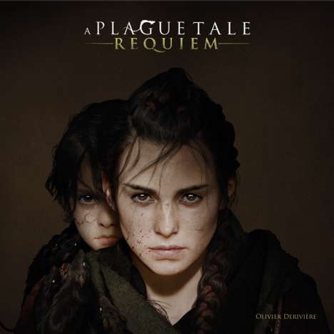 Olivier Deriviere: Filmmusik: A Plague Tale: Requiem (Original Game Soundtrack) (180g) (Limited Edition) (Gold with Black Marbled Vinyl), 2 LPs