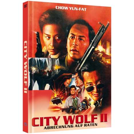 City Wolf II (Blu-ray &amp; DVD im Mediabook), 1 Blu-ray Disc und 1 DVD
