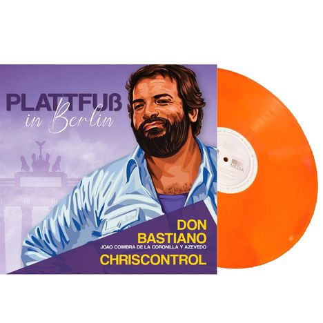 Original Soundtracks (OST): Filmmusik: Plattfuß in Berlin (Original Soundtrack) (180g) (Orange Vinyl), LP