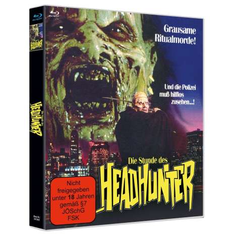 Die Stunde des Headhunter (Blu-ray), Blu-ray Disc