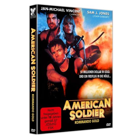 American Soldier - Kommando Gold, DVD