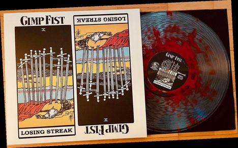 Gimp Fist: Losing Streak (Limited Indie Edition) (Clear w/ Red Splashes Vinyl), LP