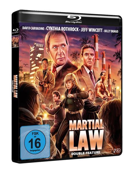 Martial Law - Double Feature (Blu-ray), 2 Blu-ray Discs